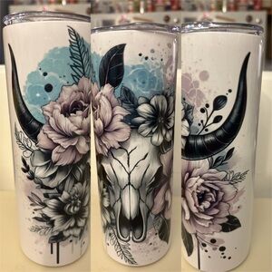 20oz Skull Tumbler